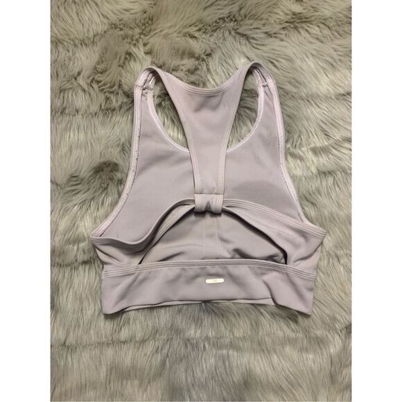 Aerie Chill.Play.Move Longline Sports Bra size Small Light Purple - Picture 2 of 5